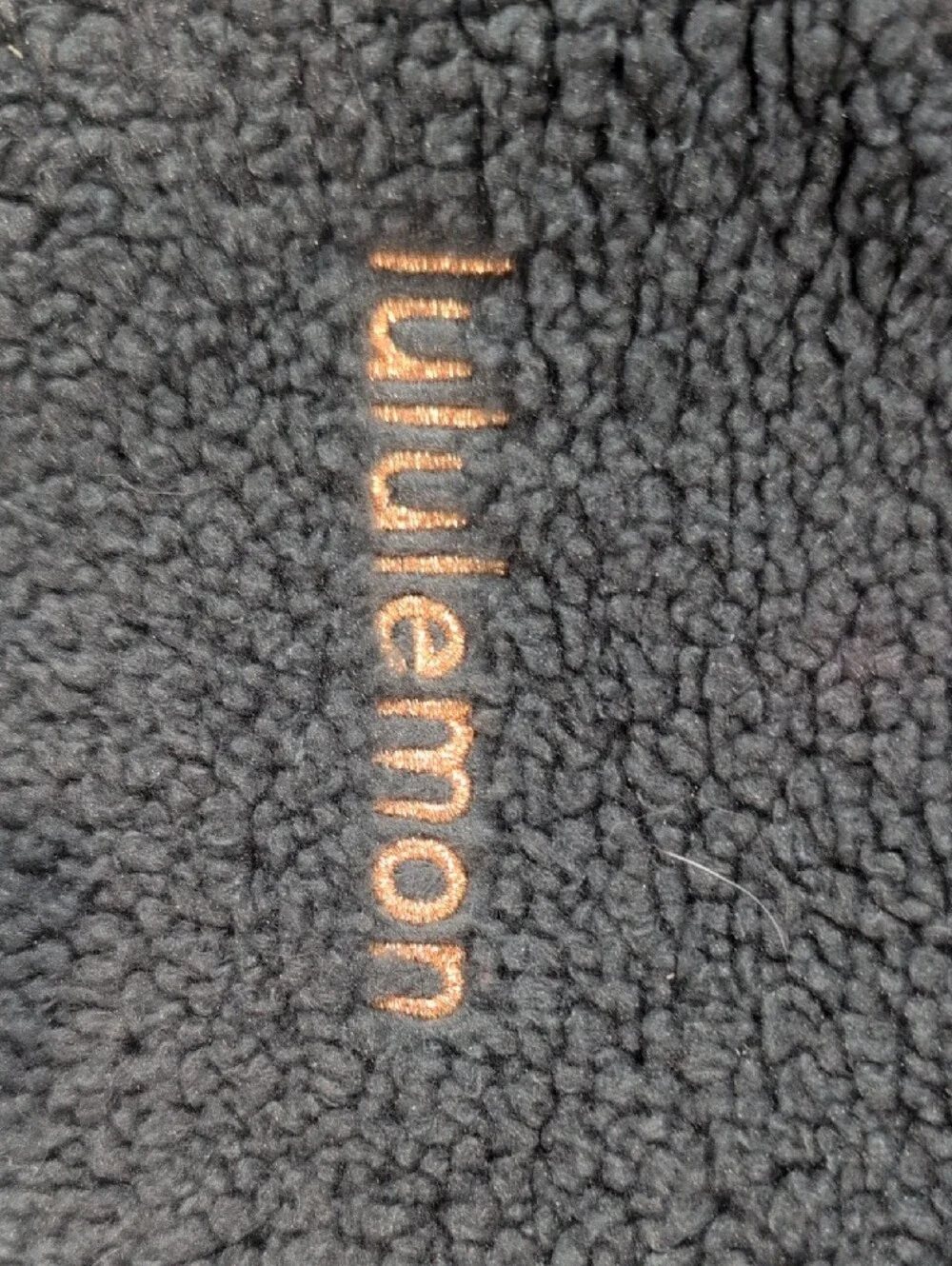 Lululemon Green Sherpa Crop Half-Zip Hoodie